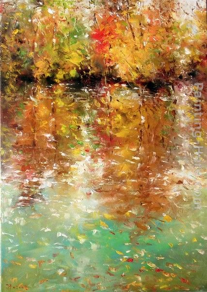Autumn 03 painting - Ioan Popei Autumn 03 art painting
